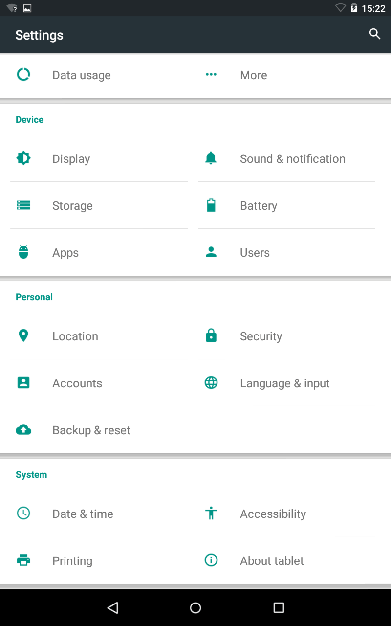 Fig 1 Android Lollipop 5.0.0 Captions Settings