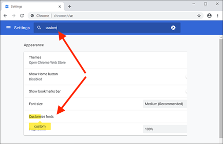 How To Change The Fonts In Google Chrome For Windows 10 My Computer My Way