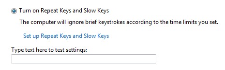 keyboard settings windows 7