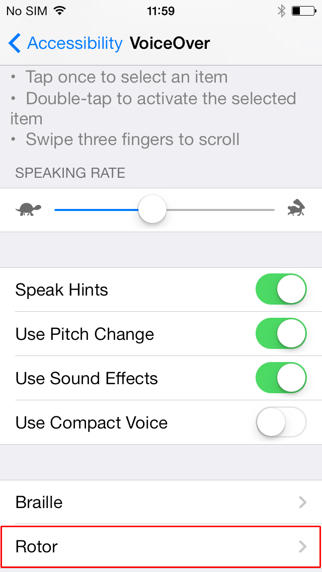 iPhone VoiceOver Function For People With Disabilities on Make a GIF