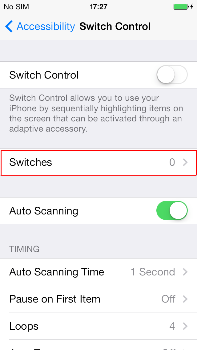 How To Use Switch Control In Ios 7 For Iphone Ipad Ipod Touch My Computer My Way