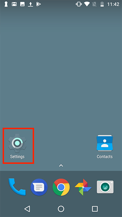Fig 1 - Android 7 Nougat - Magnification Gestures