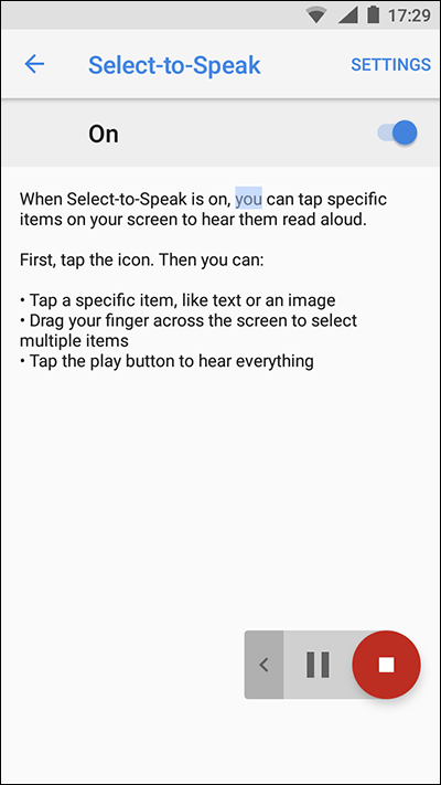 speak password not selecting