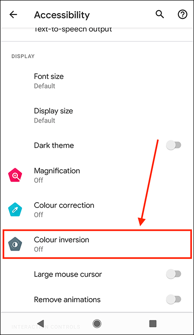 How To Turn On Invert Colors In Android Device - Techsable