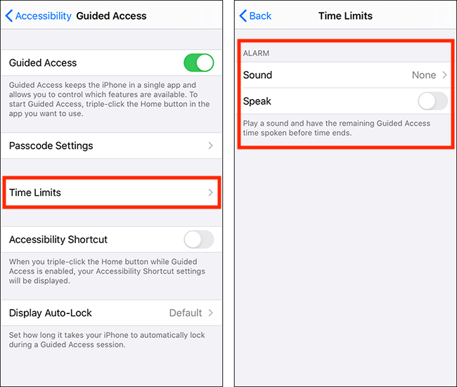 guided access on iphone 13