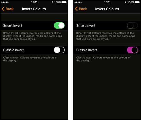 How to invert colours in iOS 10 for iPhone/iPad/iPod Touch