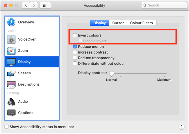 How to Invert the Mac Screen Colors in Mac OS X
