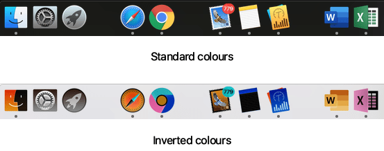 macos - How can the colors of a single window be inverted in OS X? - Ask  Different