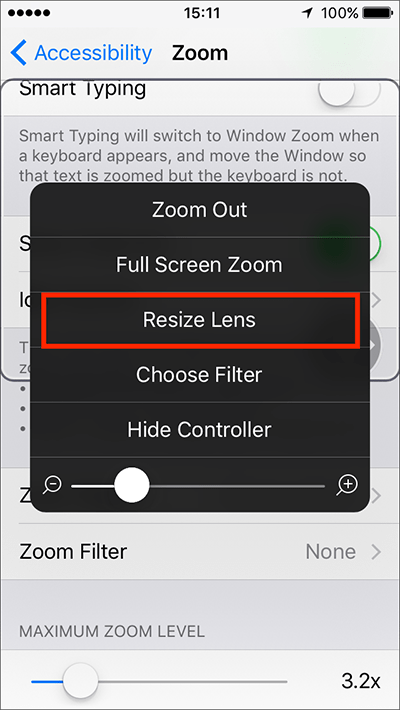 Fig 22 - Zoom – iPhone/iPad/iPod Touch