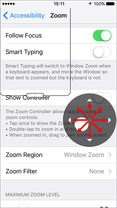 Fig 25 - Zoom – iPhone/iPad/iPod Touch