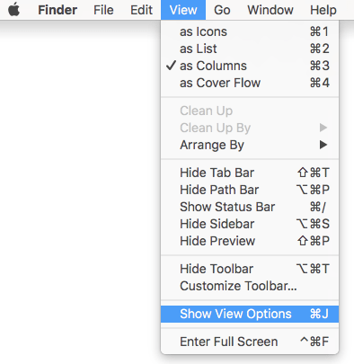 mac increase font size high sierra