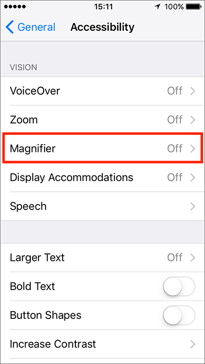 Tap Magnifier