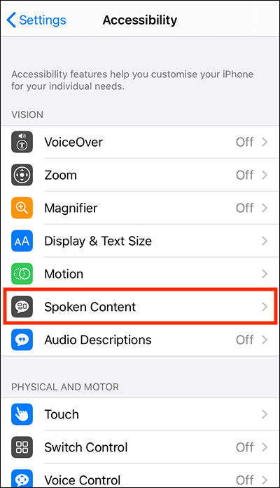 How To Read The Screen Aloud In Ios 13 For Iphone Ipad Ipod Touch My Computer My Way