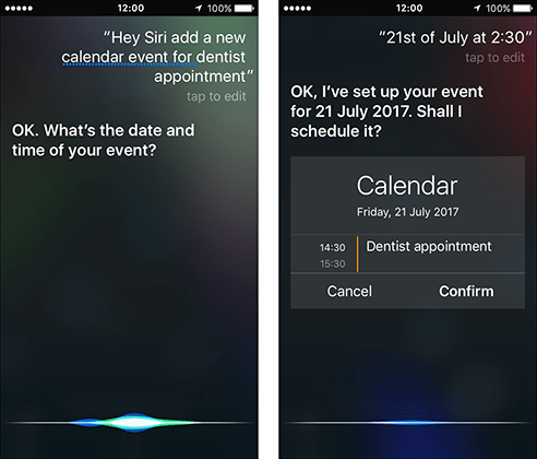 Siri – iPhone/iPad/iPod Touch iOS 12 Fig 16