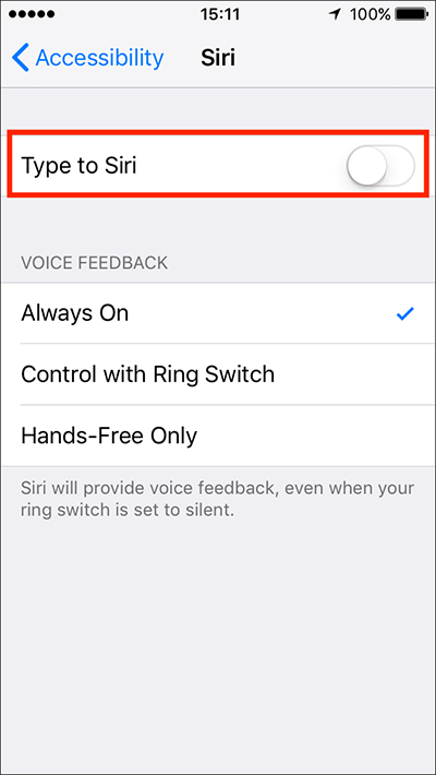 Siri – iPhone/iPad/iPod Touch iOS 12 Fig 20