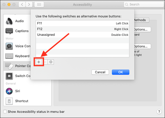 how to disable control left click mac