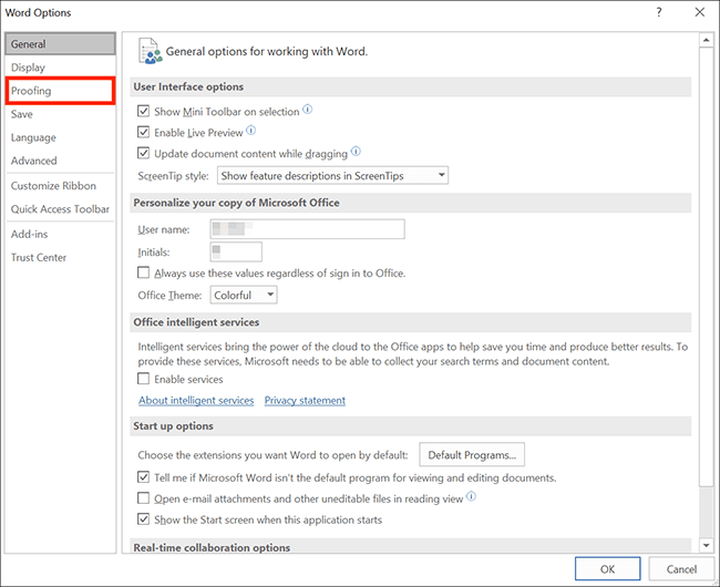 Word for Office 365 - Typing less (Windows) Fig 3