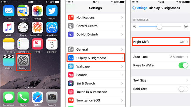 How to quickly turn on Night Shift on iOS (and reduce that gnarly blue  light)