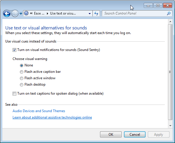 windows 7 notification sounds