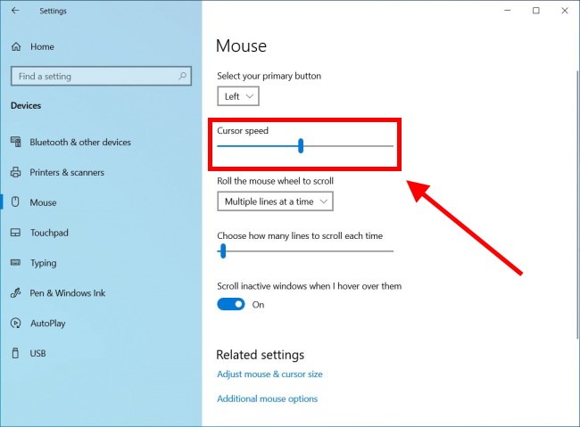 How To Change Your Mouse Speed In Windows 10