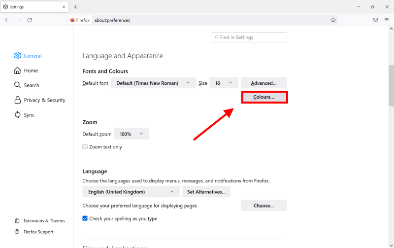 How to change Default Font & Size in Chrome, Edge and Firefox