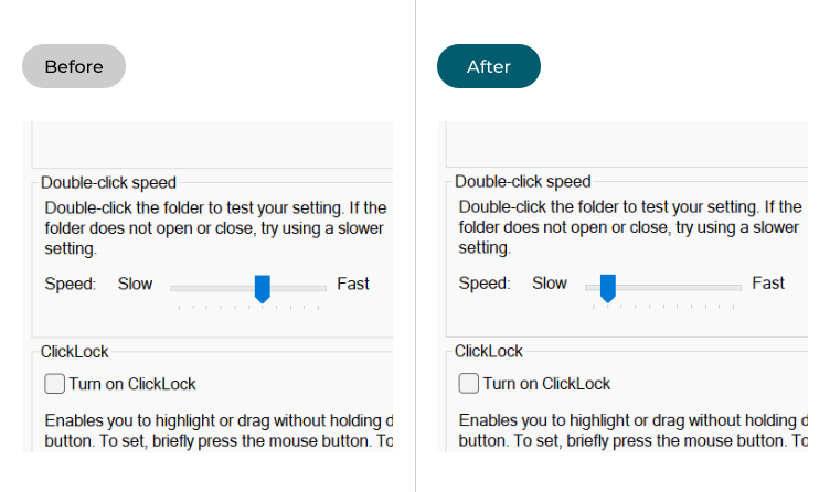 DOUBLE CLICK TEST Mouse