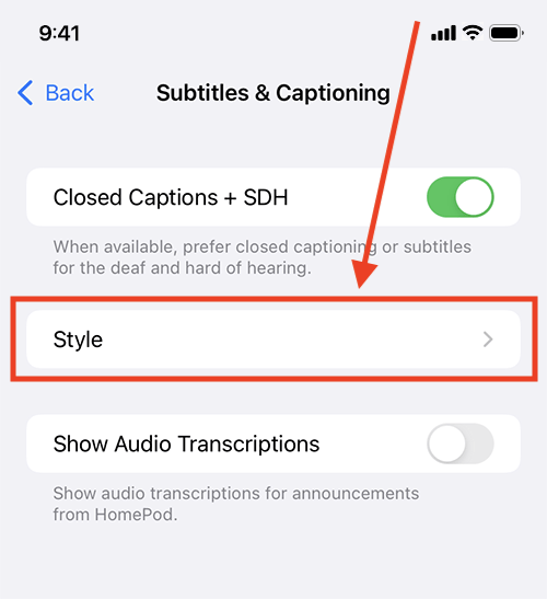 How to change the appearance of subtitles in iOS 16 on your iPhone