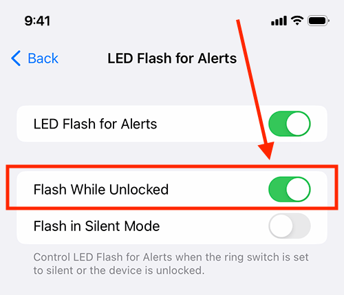 Get LED flash alerts on your iPhone or iPad - Apple Support