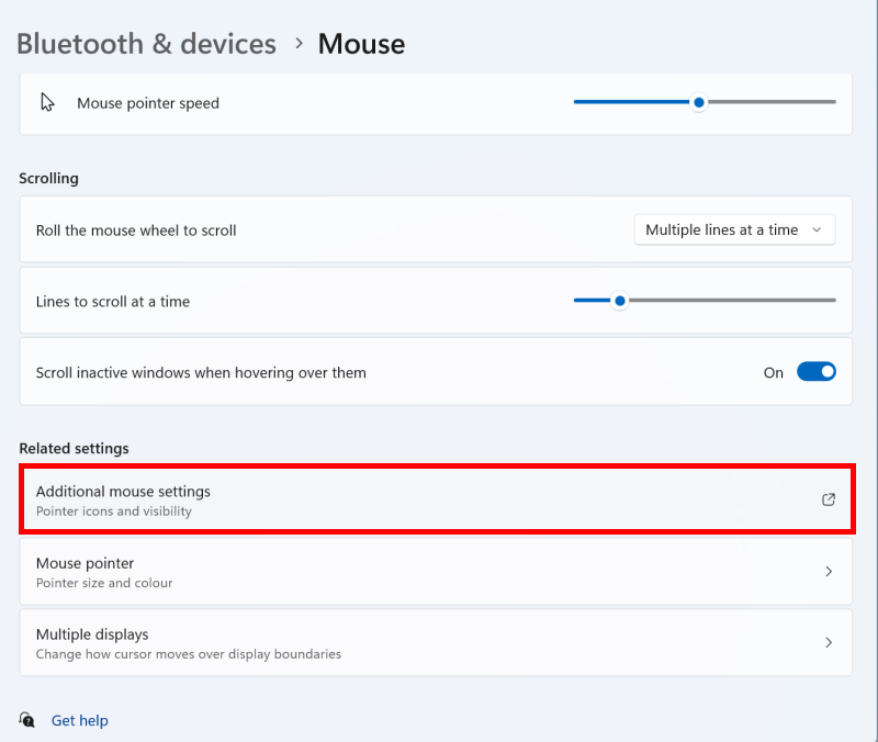 How to Enable or Disable Mouse Cursor Trails