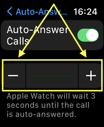 How do you answer discount a call on apple watch