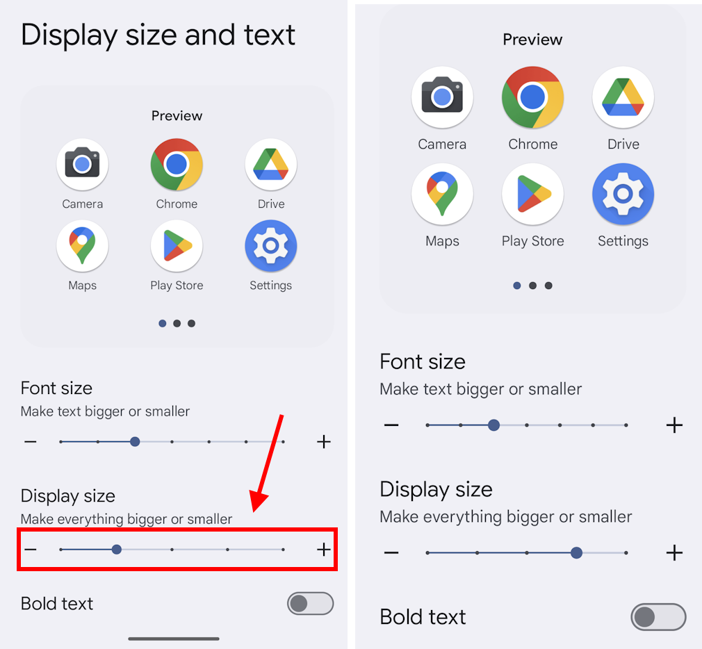 How to make text, buttons and icons larger in Android 14 | My 